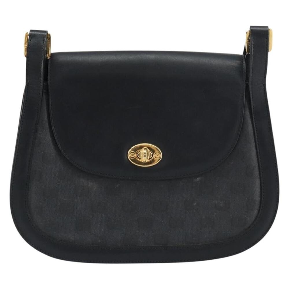 Gucci GG Supreme Shoulder Bag Black